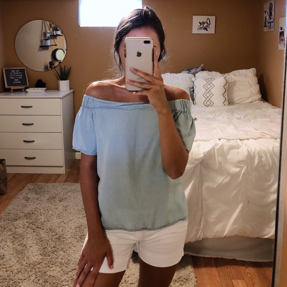 Off the shoulder top
